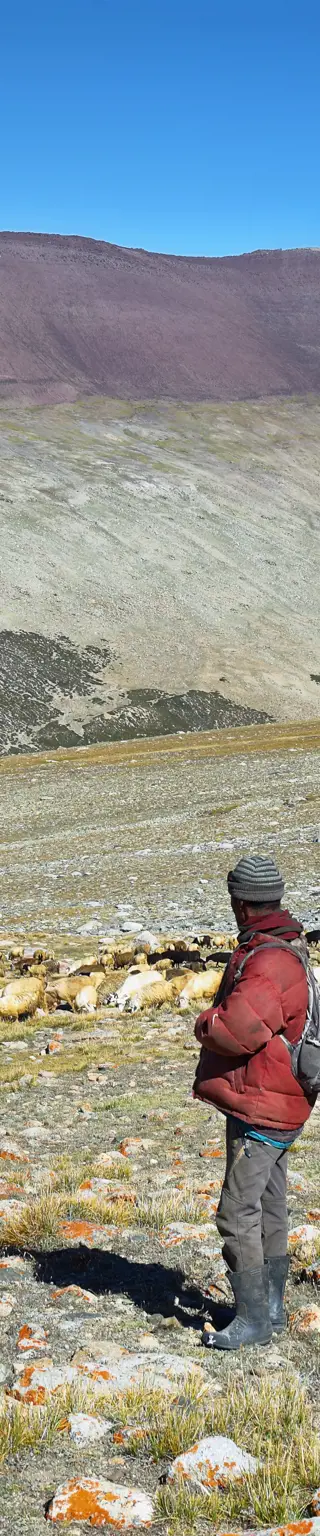 Wanderung durch das Hochtal Nimaling
